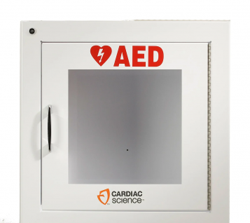 Cardiac Science Wall Cabinet – Surface Mount with alarm (Security enabled)