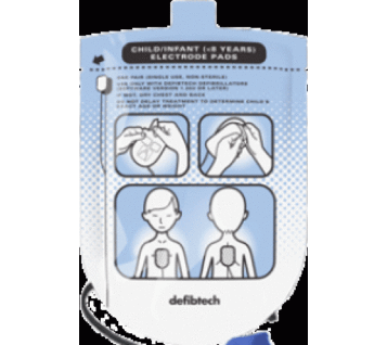 Defibtech Lifeline Paediatric Electrode Pads