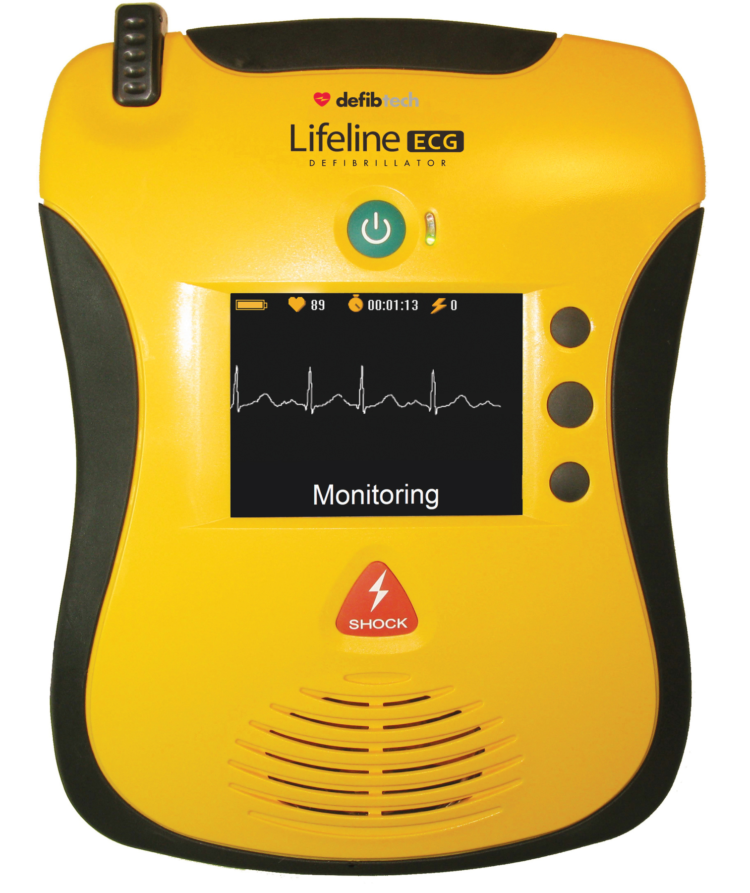 AED ECG Lifeline, Semi Automatic, 5 year battery Defibrillator