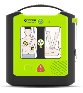 ViVest PowerBeat X1 AED (with Carry Case)