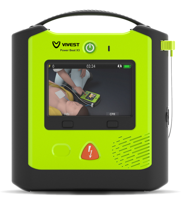 ViVest Powerbeat X3 AED Defibrillator